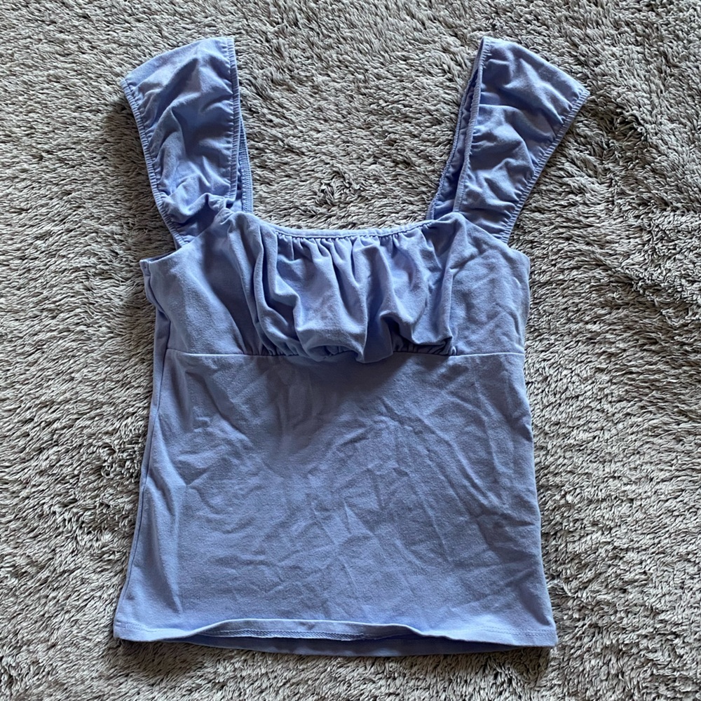 forever 21 front ruched tank